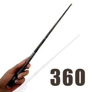 TEMU 1개 초경량 망원 낚싯대, 고감도 유리한 유리 섬유 재질, 계류 낚시, 접이식 길이 73.5Cm/28.74Inch, 민물 낚싯대, 360/450/540/630/720 모델 등 다양한 모델로 제공