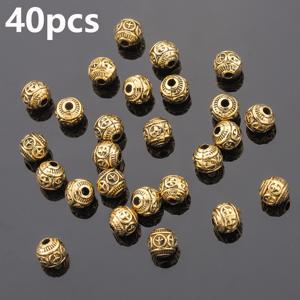 TEMU 80개/40개/6mm 십자가 패턴 테두리 원형 스페이서 구슬, 원형 루즈 스페이서 구슬, 십자가 패턴 천공 루즈 구슬, 양면 패턴 타원형 직구멍 구슬, 입체 속이 빈 오목볼록한 플랫 라운드 구슬, 주얼리 DIY 팔찌, 목걸이, 발찌, 귀걸이, 헤어 액세서리, 펜던트, 휴대폰 고리, 열쇠고리, 의류 액세서리, 공예품 및 주얼리 제작용 액세서리에 적합