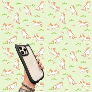 TEMU 폰케이스: 카툰 고양이 에어백 충격방지 실리콘 폰케이스, 아이폰 16, 15, 14, 13, 12, 11 프로/프로 맥스 호환. 귀엽고 창의적인 고양이 디자인. 휴대폰 액세서리, 휴대폰 케이스