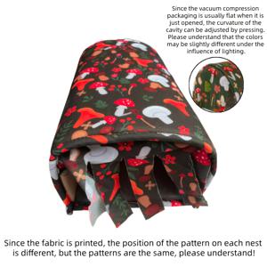 TEMU 1개 기니피그 및 페럿 은신처, 세탁 가능한 기니피그 및 토끼 터널, 커튼이 있는 동물용 텐트, 부드러운 분리 불가능한 쿠션, 조립 필요 없는 올인원 펫 네스트, 세탁 가능, 동물용