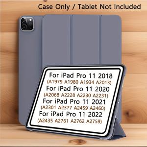 TEMU 아이패드 프로 11인치 2022/2021/2020/2018 모델용 케이스 | 4세대/3세대/2세대/1세대 호환 | 펜슬 지원 | 커버 자동 깨우기/잠금 | 자석 플립 스마트 커버