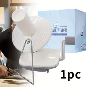 TEMU 실 볼 와인더, 울 실 케이크 와인더, 수동 울 실 감기기, 데스크탑 실 클램프 와인더