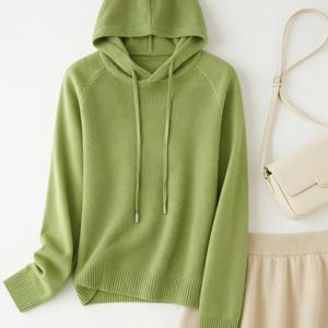 TEMU 여성용 스타일리시하고 편안한 후드 스웨터. 다양한 상황에 어울리는 매력적인 디자인입니다.