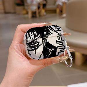 TEMU 애플 에어팟 1/2/3/4/프로/프로 2 호환 애니메이션 컨쥬어러 TPU 케이스 - 충격 방지, 스크래치 방지, 버클 포함, 미끄럼 방지 그립, 가볍고 내구성 있는 충전 케이스 액세서리 (다색상)