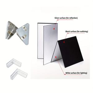 TEMU 제품 사진용 포토 배경 보드: 9개입 18패턴 데스크탑 음식 배경 키트 - 쥬얼리용 플랫 소품(소형 사이즈 16x11.5인치, 수납 가방 1개 포함, 패널 유무 선택 가능)