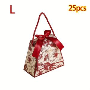 TEMU 그녀/남자를 위한 선물 25개 세트 스타일리시 선물 상자 컬렉션 - 레드/핑크/블루/샴페인 색상의 세련된 휴대용 가방. 결혼식, 어버이날, 발렌타인데이, 스승의 날 및 생일 축하 선물 포장에 이상적