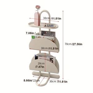 TEMU 소파 사이드 테이블, 침대 옆 선반, 코너 사이드 테이블, 거실 발코니 커피 테이블, 크림 스타일 잡지 신문 거치대, 침실 거실 책장 수납 선반, 커피 테이블 수납 박스, 소파 이동식 수납 선반, 침대 옆 커피 테이블 책장