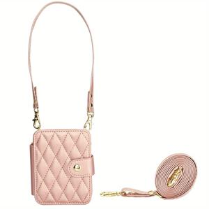 TEMU 휴대폰 케이스 - PU 인조 가죽 플립 커버, 삼성 갤럭시 Z 플립 7 FE 6 5 4 3 5G 호환, RFID 차단, 크로스바디 지갑, 카드 슬롯, 손목 스트랩이 있는 스탠드 폰 가방 특징