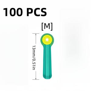TEMU 100개입 두꺼운 이중 코어 강화 실리콘 찌대, 실리콘 낚시 용품, 찌대용 찌대 시트, 원활한 작동 및 분실 방지를 위한 강화 찌대, 야외 낚시 용품, 강력한 흡착력의 대회용 찌대, 민물 및 바닷물 낚시에 적합, 초보자 및 숙련된 낚시꾼을 위한 필수 도구 - 발렌타인데이, 추수감사절, 크리스마스, 아버지의 날