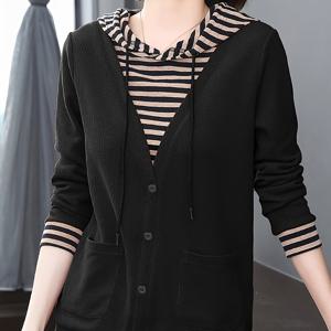 TEMU ACE42101 패치워크 페이크 투피스 탑