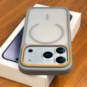 TEMU 폰 케이스: 아이폰 17 16 15 14 13 12 11 프로 맥스 플러스 에어 17프로 17프로맥스 호환 신형 럭셔리 반투명 자석 충격방지 매트 케이스 렌즈 보호 무선 충전 백커버