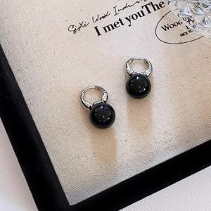 TEMU 라이트 럭셔리 빈티지 스타일 모조 진주 귀걸이 한 쌍, 우아하고 세련된 데일리 스터드 귀걸이, 파티나 모임에 어울리는 패셔너블 여성용 귀걸이