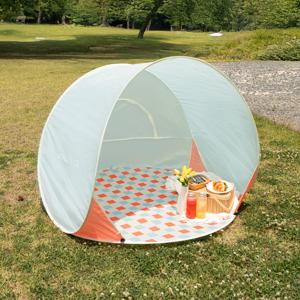 TEMU 원터치 휴대용 해변 텐트,피크닉 나들이 비치 그늘막 텐트,실내외 사용,3초 설치 보관백포함