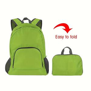 TEMU 1pc 접이식 배낭 여행 가방, 여성용 경량 배낭, 하이킹 캠핑 등산용 대용량 휴대용 남성용 야외 스포츠 가방, 대용량 배낭 핸드백 크리스마스, 할로윈 및 추수 감사절 선물|남자가방