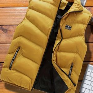 TEMU 남성 캐주얼 조끼