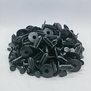 TEMU 벤츠 머세데스 프론트 범퍼 하단 가드 플레이트용 클립, 자동차 패스너용 플라스틱 클립 100개입