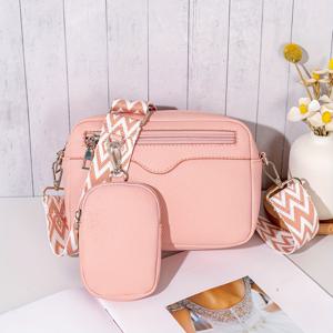 TEMU Special Fund No. 1 여성용 조절 가능한 와이드 스트랩 크로스바디 백, 동전 지갑 포함, 다중 포켓, 작은 사각 가방, 숄더 스트랩, 동전 파우치, 지갑 특징, , 어머니에게 완벽, 데일리, 파티용으로 적합