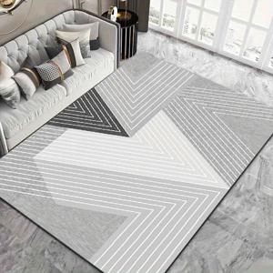 TEMU 1개 두꺼운 1.1cm 거실 바닥 매트, 라이트 럭셔리 패턴 인쇄된 바닥 매트 두께가 있는 미끄럼 방지 및 내마모성으로 주방, 거실, 현관, 발코니 및 홈 데코레이션에 적합