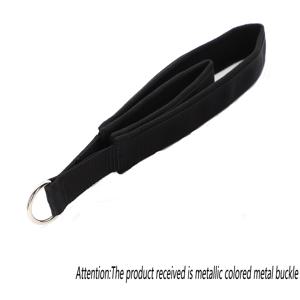 TEMU 1개 스트랩, 더블 루프 스트랩, 편안한 강화된 두께, 피트니스 D링 더블 루프 스트랩, 장비 D링 스트랩, 1개 범용 중간 텐션 나일론 리포머 발목 스트랩 (두꺼운 D링 포함)