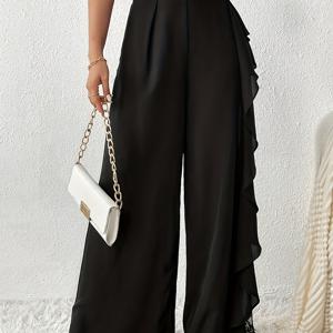 TEMU 새로운 패션 캐주얼 여성용 긴 바지