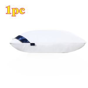 TEMU 1개 / 2개 별급 퀄리티 베개 - 넥 서포트 기능으로 깊은 수면을 위한 디자인, 사계절에 적합한 고밀도 코어, 저자극성 폴리에스터 커버, 세탁기 사용 가능