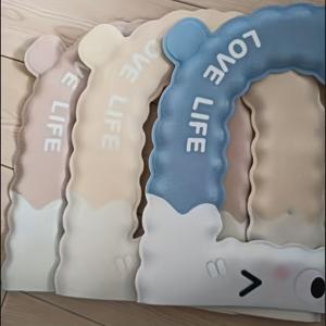 TEMU 3개입 변기 시트 쿠션, 사계절 사용 가능, 가정용, 욕실, 변기 커버, 세탁 가능한 변기 세트, 귀여운 만화 변기 패드, 미끄럼 방지 및 세척 용이