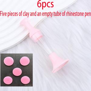 TEMU 5D 페인팅 키트, 원형 접착 퍼티 5개, 드릴 펜 + 접착 퍼티 5개 포함 - 드릴 펜과 접착 퍼티가 장착된 완전한 DIY 공예 세트, 네일 아트, 꽃병 인레이, 페인팅, 손바느질에 적합 - 정밀한 도포 도구와 보관 상자가 포함된 성인용 창의적인 공예 키트 - 초보자와 전문가 모두에게 적합, 창의적인 애호가를 위한 필수품