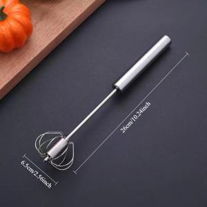 TEMU 1개 다기능 스테인리스 스틸 계란 휘핑기와 우유 거품기, 소형, 홈 베이킹 도구, 수동 크림 및 계란 믹서, 핸드 푸시 휘핑기 - 계란 휘핑기, 우유 거품기, 핸드 푸시 휘핑기 다기능 도구 - 혼합 및 휘핑용 주방 도구