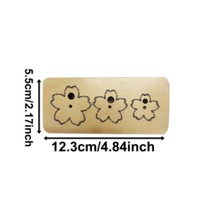 TEMU 나무 커팅 다이 세트 - 꽃무늬, 대부분의 기계에 적합, 휴일 및 기념일에 최적