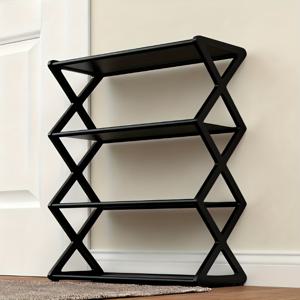 TEMU 다층 고하중 신발장 | 넓고 안정적인 받침대로 공간 절약, 조립이 쉬움, 최대 15켤레 수납 - 현관, 기숙사, 아파트용 견고한 모던 수납 선반 - 내구성 있는 신발 정리대, 관리가 쉬운 디자인, 걸이형 신발 수납, 쿠킹 전용