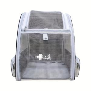 TEMU 고양이 외출용 우주 캡슐 백팩, 더블 숄더 통기성 고양이 가방, 고양이 휴대용 여행 가방, 휴대용 통기성 더블 숄더 접이식 고양이 가방, 안전한 소재, 비행기/자동차 애완 고양이 장비