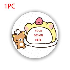 TEMU 1개/2개/6개 44mm/1.73인치 맞춤 제작 배지 핀 - 귀여운 곰 테두리 소재 핀, 커스터마이징용, 추가 문구, 사진 또는 패턴으로 개인화 가능 - 생일, 크리스마스, 직장, 파티, 학교 행사, 스포츠 행사 등 다양한 행사에 적합. 나만의 강아지 + 가족 + 친구 + 커플 패턴 배지 제작. 모든 종류의 휴일 선물에 적합