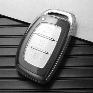 TEMU 현대 투싼 소나타 FE 크레타 ix35 i10 i20 i30 i40 베르나 솔라리스 미스트라 엘란트라 악센트용 TPU 자동차 키 케이스 커버