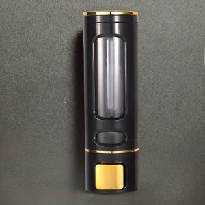 TEMU 벽걸이 비누 디스펜서, 천공 필요 없음, 샴푸 및 샤워젤용, 프레스형 액체 디스펜서, 호텔, 체육관, 스파, 학교용, 골드, 실버, 블랙 색상 제공