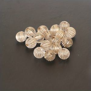 TEMU 50개 10mm 빈티지 효과 투명 실버 골드 악센트 아크릴 라운드 디자인 스페이서 비즈 DIY 목걸이 팔찌 액세서리 제작용