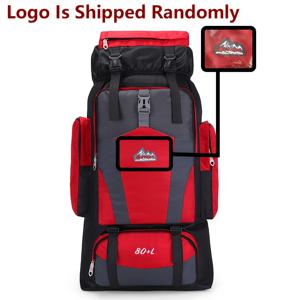 TEMU 80L 대용량 멀티 포켓 경량 하이킹 백팩, 남녀공용 아웃도어 등산 및 캠핑 여행 백팩, 노트북 가방