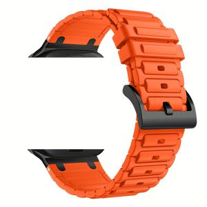 TEMU 애플워치 울트라 2 49mm 남성용 밴드, 스테인리스 스틸 커넥터가 있는 러그드 스트랩, 아이워치 울트라 울트라2 시리즈 10/9/8/SE 2/7/6/5/4 49mm/46mm/45mm/44mm 호환