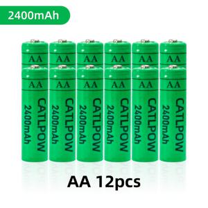 TEMU TV 및 에어컨 리모컨, 알람 시계, 장난감에 적합한 튼튼한 AA/AAA 니켈-수소 충전식 배터리