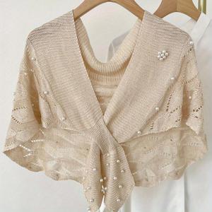 TEMU 1개 패션 여름 샤울 비즈 장식 치파오 외장 에어컨 방 어깨끈