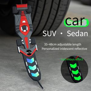 TEMU 반사형 자동차 정전기 방지 접지 스트립 1개, 차량용 전기 보호 후면 트레일러 안전벨트 정전기 방지 스트립 자동차 접지 케이블 벨트