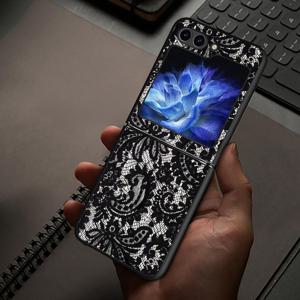 TEMU 삼성 갤럭시 ZFLIP7 Z Flip 3/4 Z Flip 7 6 5 4 3 ZFlip 5G Z Flip 5/6용 메쉬 패턴 하드 백 커버 휴대폰 케이스