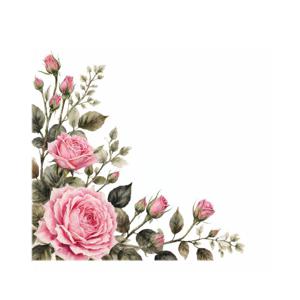 TEMU 1개 자체 접착 방수 핑크 장미 & 녹색 잎 자체 발광 효과 (도구 필요 없음) 광택 대형 불규칙 벗겨내기 벽지 스티커 - 쉽게 청소/제거, 임시/영구 욕실/플라스틱/페인트 가능한 표면 커버 - 1