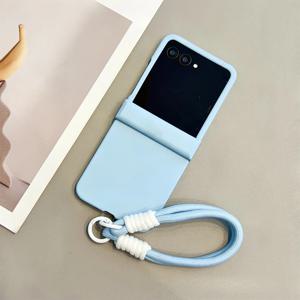 TEMU 블루 화이트 핑크 로즈 레드 힌지 폰 케이스 with 휴대용 로프 for Razr 60 Ultra 50 Ultra 40 Ultra 5G 백커버 및 Z Flip 7 Z Flip 6 Z Flip 5 Z Flip 4 Z Flip 3 폰 케이스 패션 코디네이트 폰 케이스