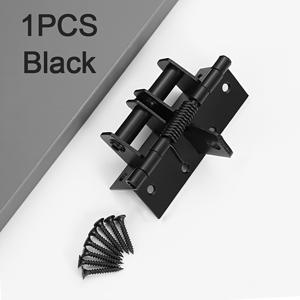 TEMU 1개 자동 도어 클로저 - 90° 조절 가능 디자인, 4인치, 직각 포지셔닝 | 냉간 압연강 구조, 고강도 스프링 힌지 (나사 포함), 가정/사무실, 침실, 호텔에 적합, 내구성 |