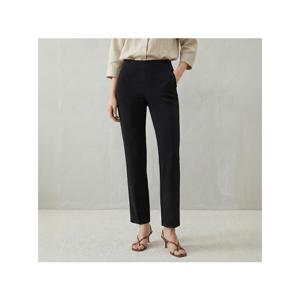 TEMU 간절기 세미일자바지 여성 일자핏 스판밴딩 슬랙스