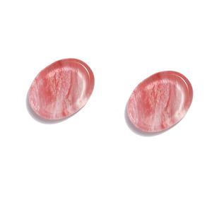 TEMU 2개입 레드 스톤 마사지 패드 (눈 피부 관리용) | 온열/냉찜질 마사지에 적합, 가정, 사무실, 휴식, 야외 여행 및 휴대용으로 완벽