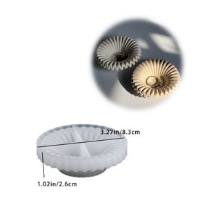 TEMU 레진 몰드 웨이브 수납 접시 | 석고 양초 아로마, 홈 데코 스탠드, 불규칙한 모양, 브랜드: SILIKE LUFEI용 실리콘 몰드