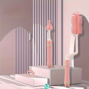 TEMU 유모차 젖병 세척 세트 - 젖꼭지 및 빨대 브러쉬, 브러쉬 및 클리너 포함 | 신생아 어머니를 위한 완벽한 부활절 선물