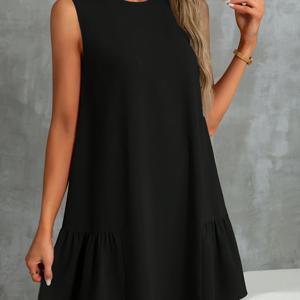 TEMU 민소매 드레스