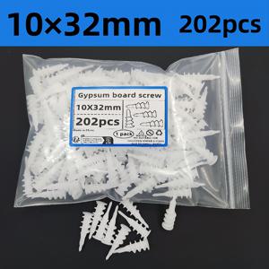 TEMU 202개/102개/51개 나일론 자가 드릴링 드라이월 플라스틱 앵커 나사 없음, 플라스틱 스파이럴 확장 슬리브, 석고 보드 게코 자가 탭핑 플라스틱 확장 슬리브; 커튼, 가구, 건설용